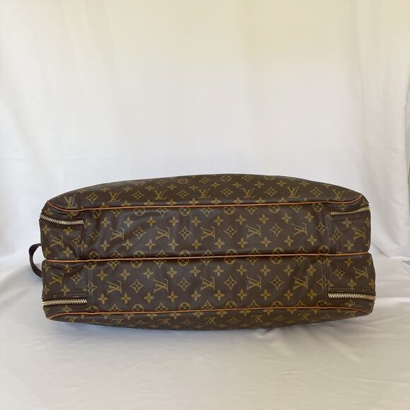 LOUIS VUITTON Monogram Alize 24 Heures Travel Bag Suitcase Vintage Unisex COA - Picture 9 of 17